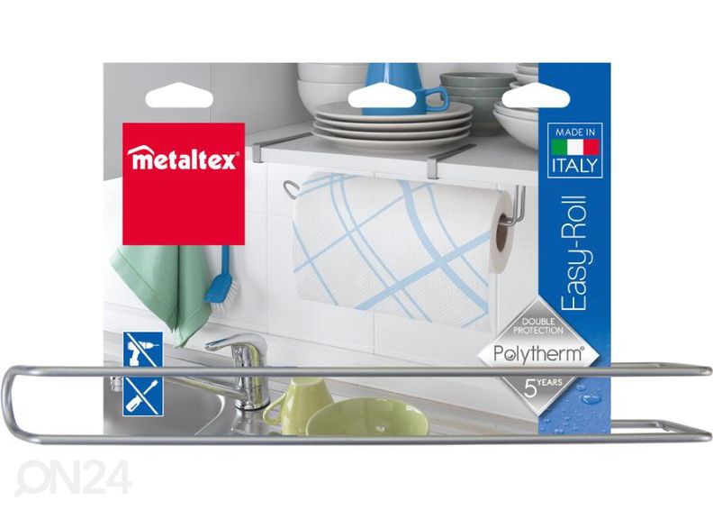 Держатель для бумажного полотенца Easy-Roll, 35х18х10 см, серебристый увеличить