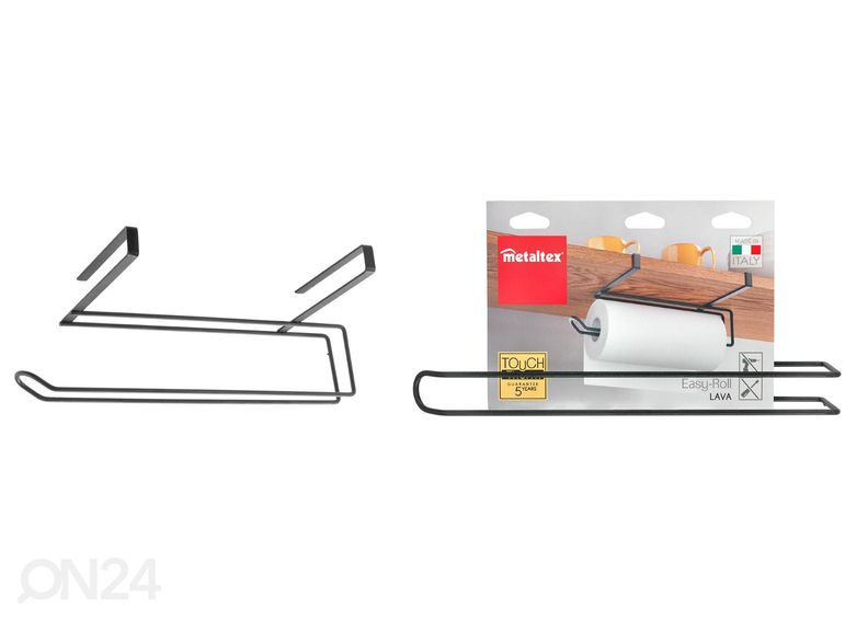 Держатель для бумажного полотенца Easy-Roll, 35х18х10 см, черный увеличить