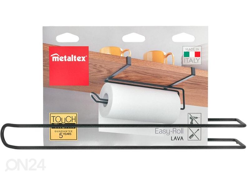 Держатель для бумажного полотенца Easy-Roll, 35х18х10 см, черный увеличить