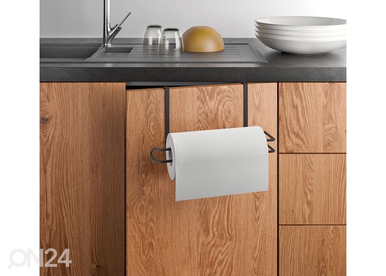 Держатель для бумажного полотенца Easy-Roll, 35х18х10 см, черный увеличить