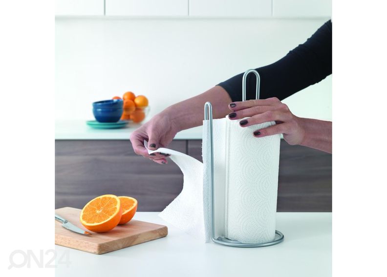 Держатель для бумажного полотенца My-Roll, серебристый увеличить