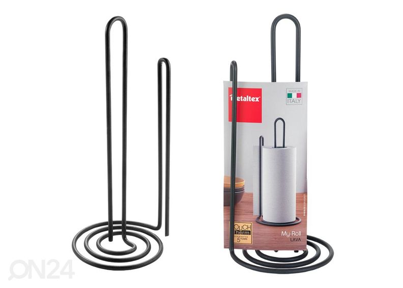 Держатель для бумажного полотенца My-Roll, черный увеличить