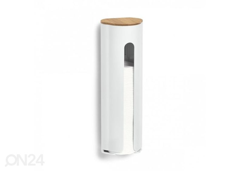 Держатель для ватных дисков, белый увеличить