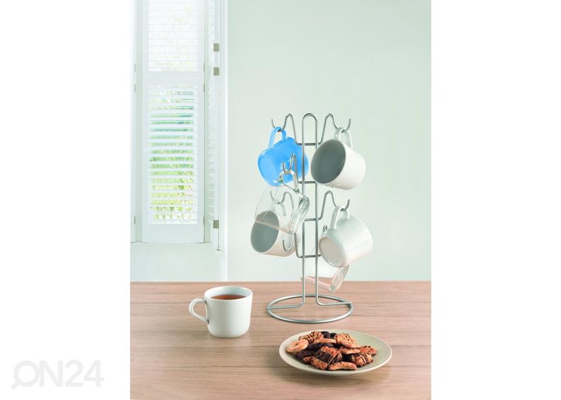 Держатель для кружек Mug-Tree 8, серебро увеличить