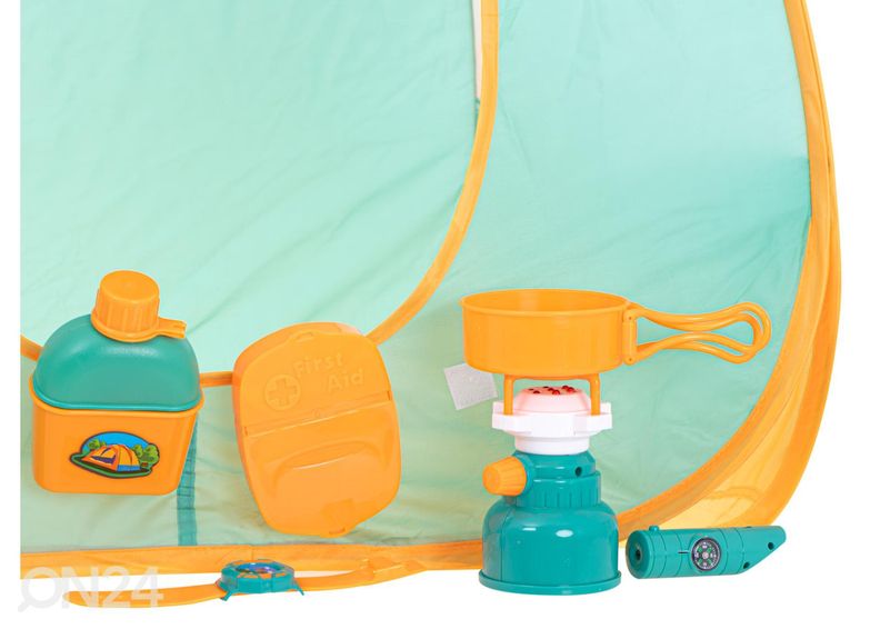 Детская игровая палатка с игрушками увеличить