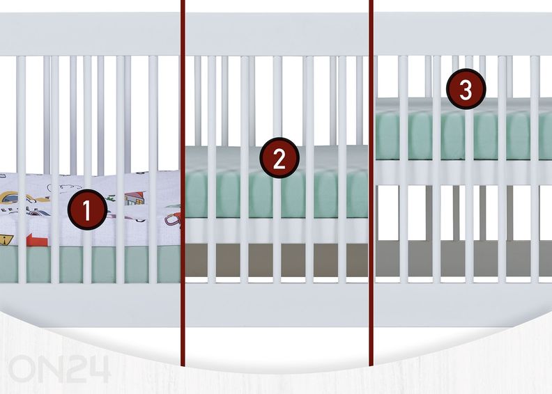 Детская кроватка Chilly Home 75x143 см увеличить