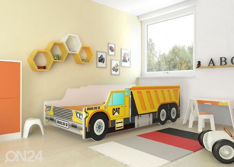 Детская кровать Грузовик 70x140 cm увеличить