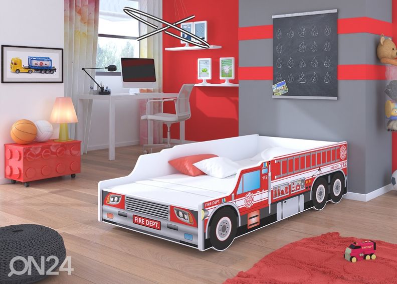 Детская кровать Грузовик 70x140 cm увеличить