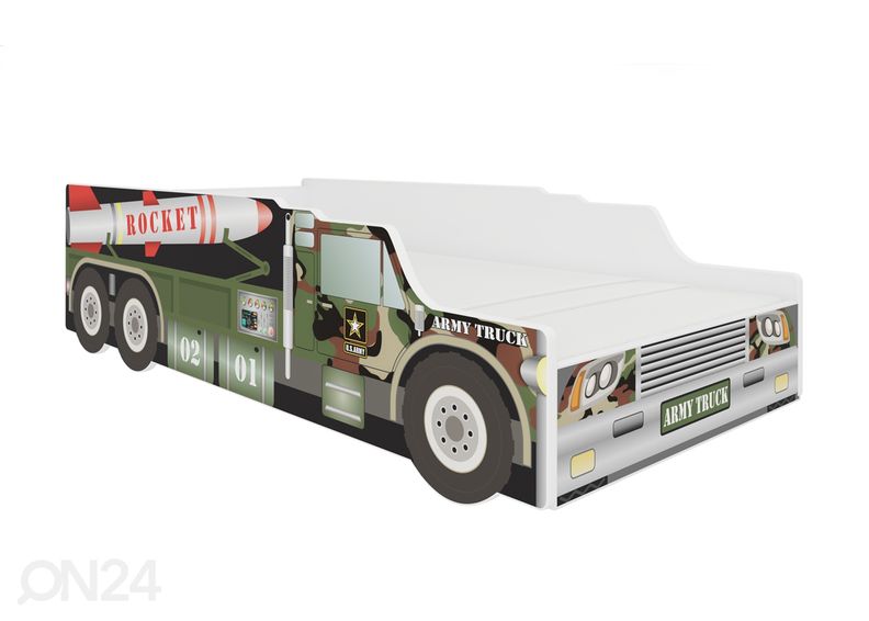 Детская кровать Грузовик 70x140 cm увеличить