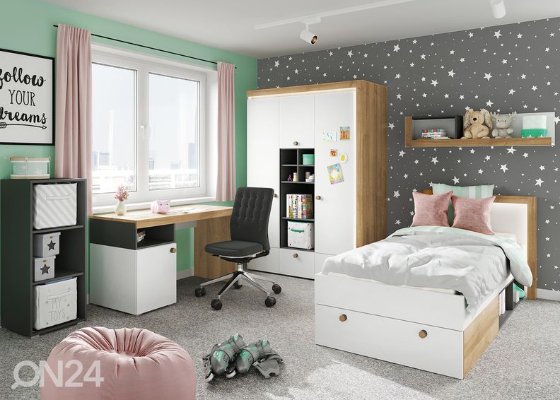 Детская кровать Riva 90x200 cm увеличить