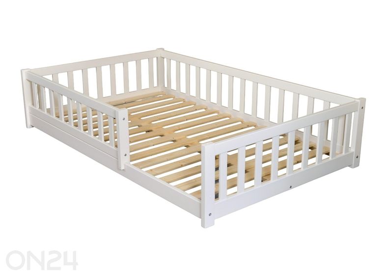 Детская напольная кровать с защитными бортиками Rose 120x200 см увеличить