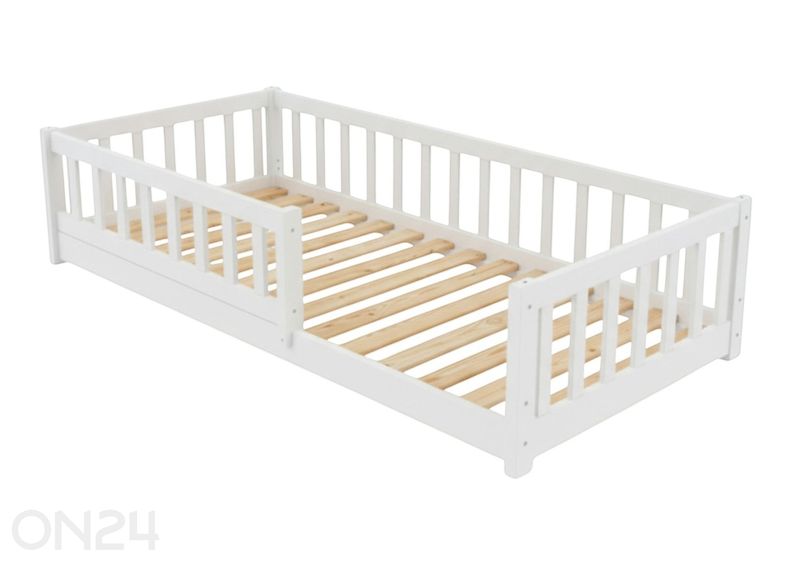 Детская напольная кровать с защитными бортиками Rose 90x200 см увеличить