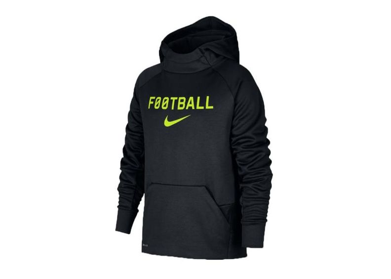 Детская толстовка Nike Therma Hoodie Football Jr AJ0150-011 увеличить