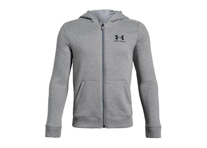 Детская толстовка Under Armour Cotton Fleece Full Zip JR 1343677-035 увеличить