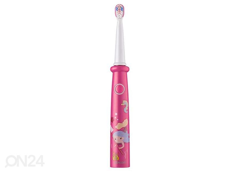 Детская электрическая ультразвуковая зубная щетка Sencor SOC0911RS увеличить