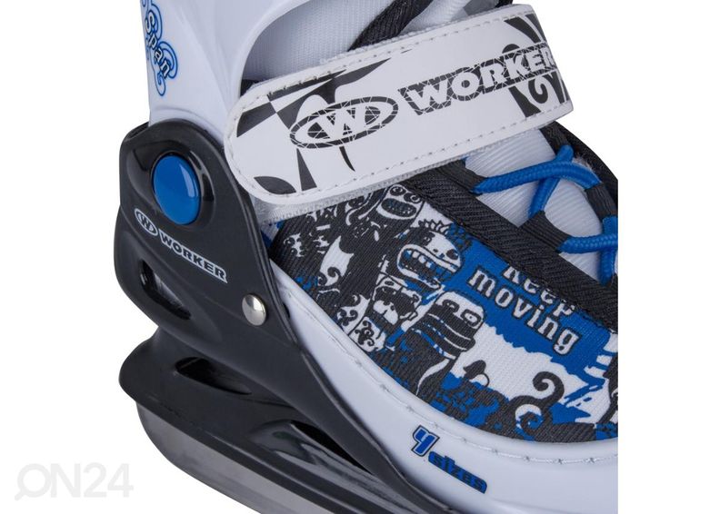 Детские коньки регулируемые WORKER Izaky Pro увеличить