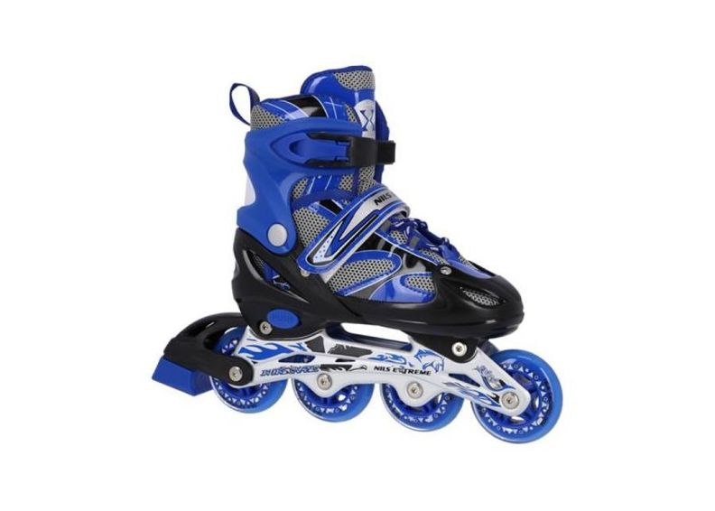 Детские коньки / роликовые коньки Nils Extreme 2w1 Blue 35-38 NH18366 A увеличить