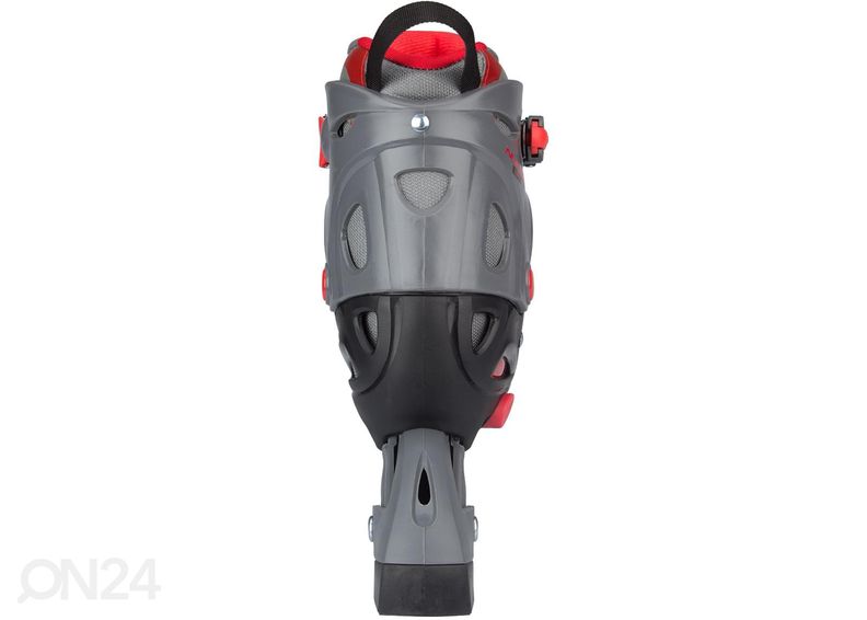 Детские регулируемые роликовые коньки в полумягких ботинках Nijdam размер 27-30 увеличить