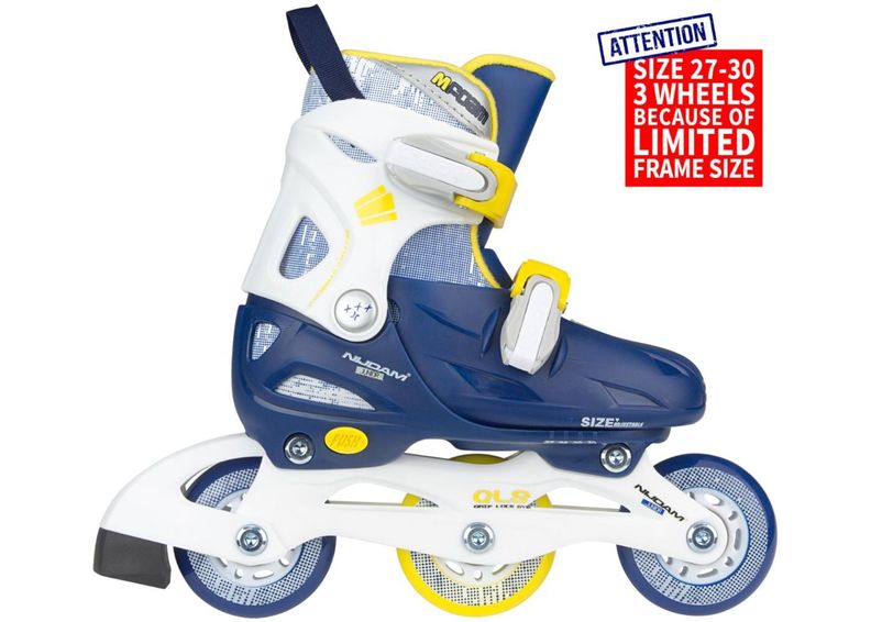 Детские регулируемые роликовые коньки Hardboot Nijdam увеличить