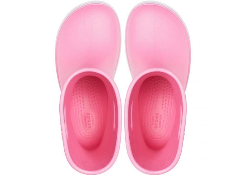 Детские резиновые сапоги Crocs Crocband Rain Boot Jr 205827 6QM увеличить