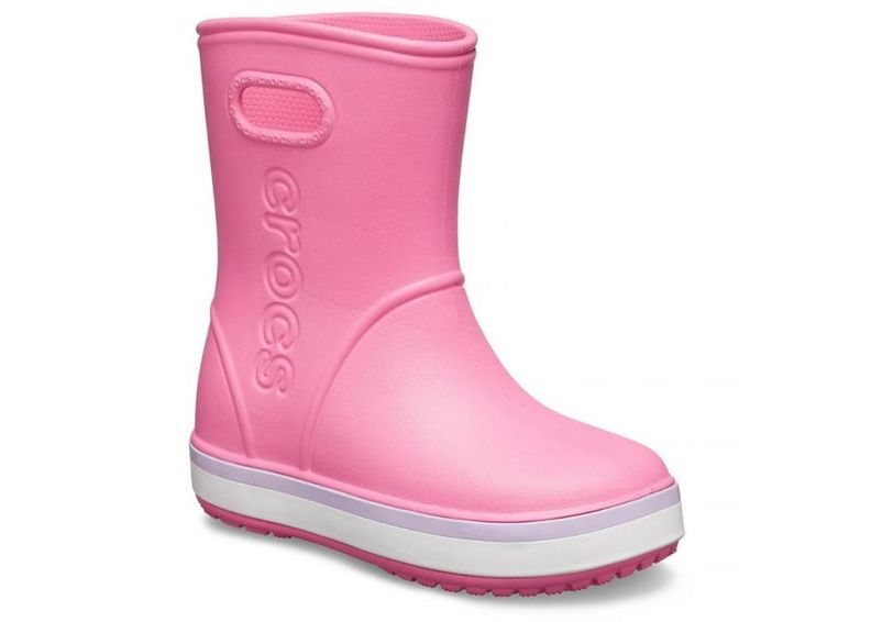 Детские резиновые сапоги Crocs Crocband Rain Boot Jr 205827 6QM увеличить