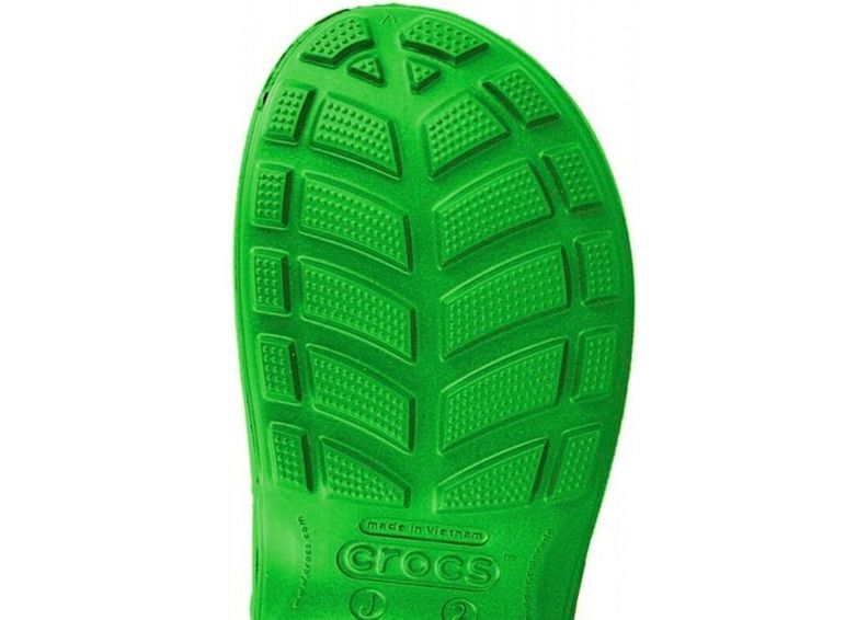 Детские резиновые сапоги Crocs Handle It Kids 12803 зеленые увеличить
