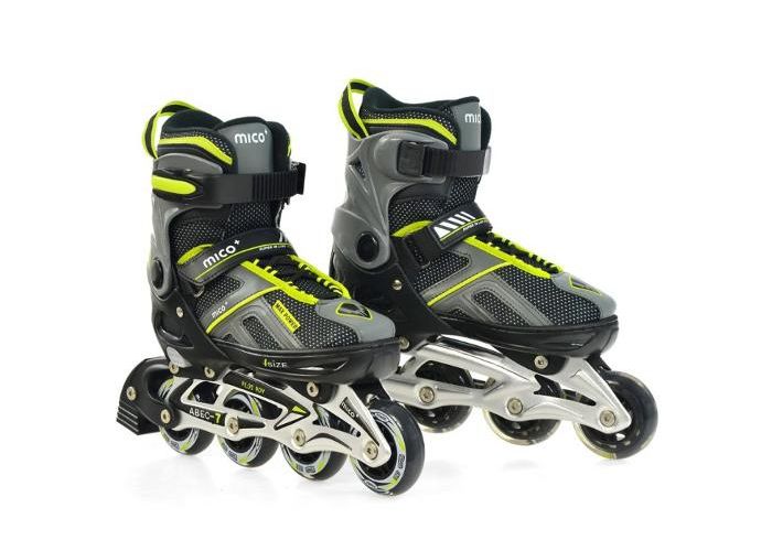 Детские роликовые коньки / коньки регулируемые MICO FLOS BOY 2w1 увеличить