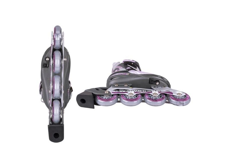 Детские роликовые коньки регулируемые со светодиодами Perleta WORKER увеличить