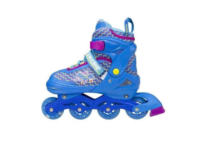 Детские роликовые коньки регулируемые Nils Extreme синие NJ4613 A 34-37 увеличить