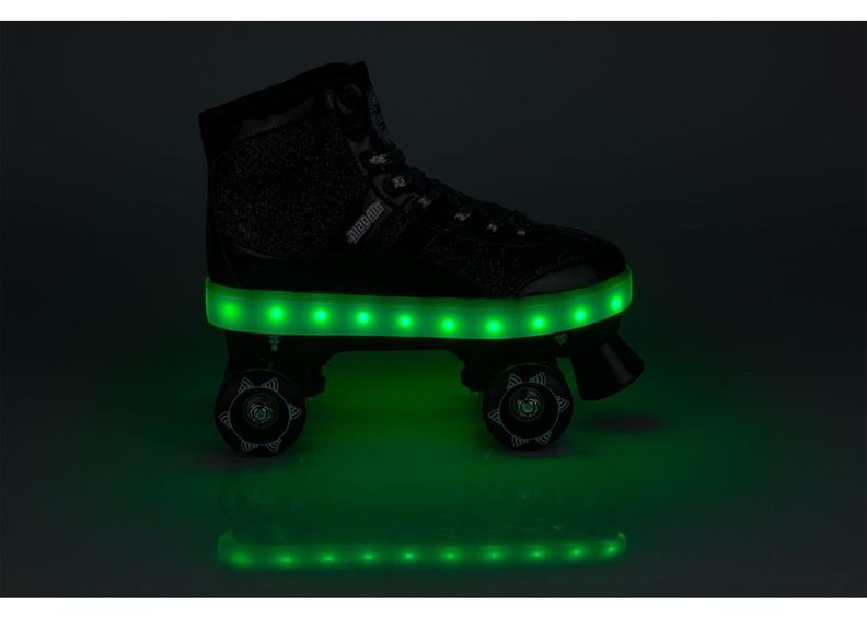 Детские роликовые коньки c блестящим покрытием quad Nijdam увеличить