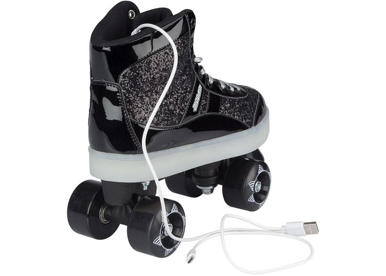 Детские роликовые коньки c блестящим покрытием quad Nijdam увеличить