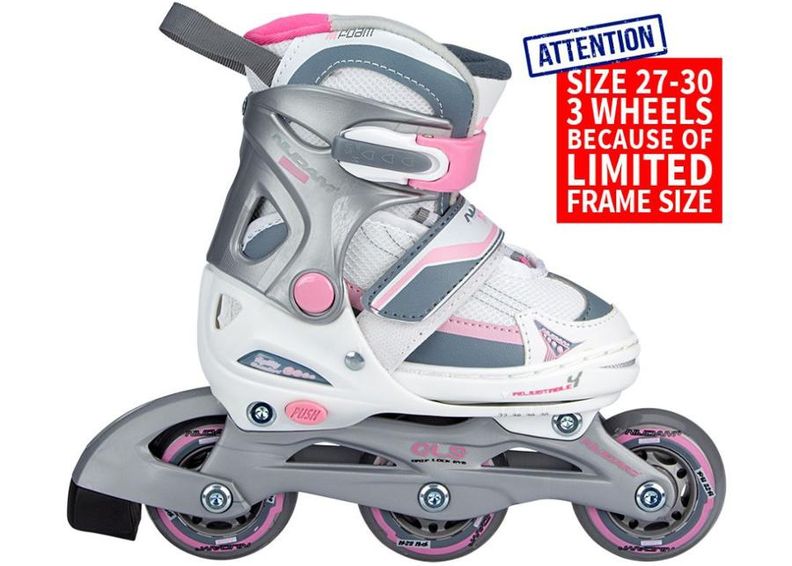 Детские роликовые коньки Inline Skates Adjustable Semi-Softboot Nijdam увеличить