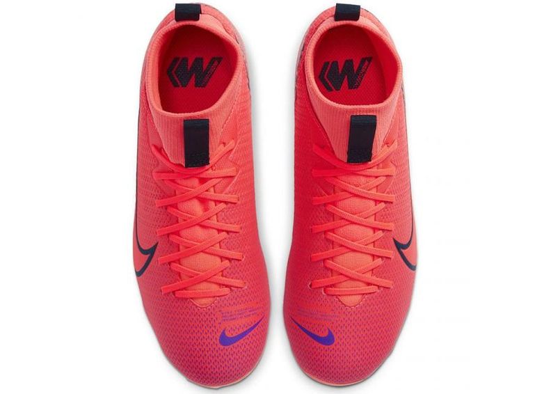 Детские футбольные бутсы Nike Mercurial Superfly 7 Academy FG/MG JR AT8120-606 увеличить