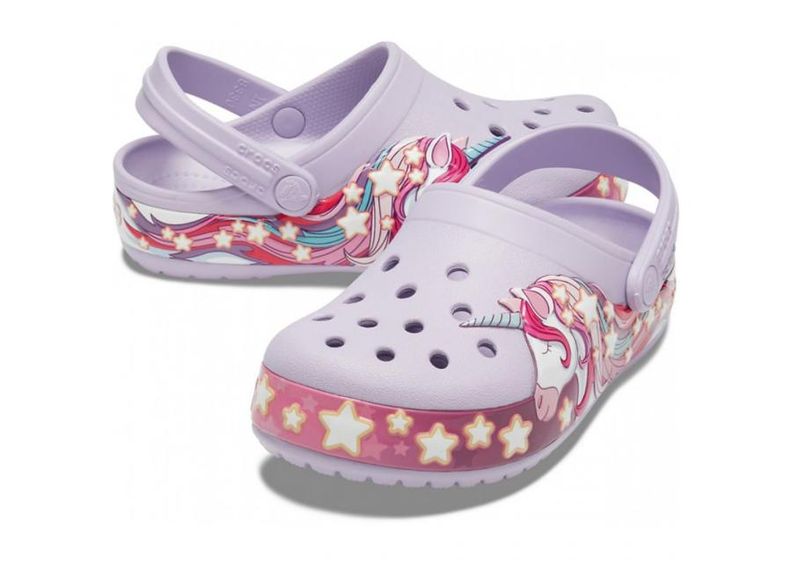 Детские шлепанцы Crocs FunLab Unicorn Band Cg Jr увеличить