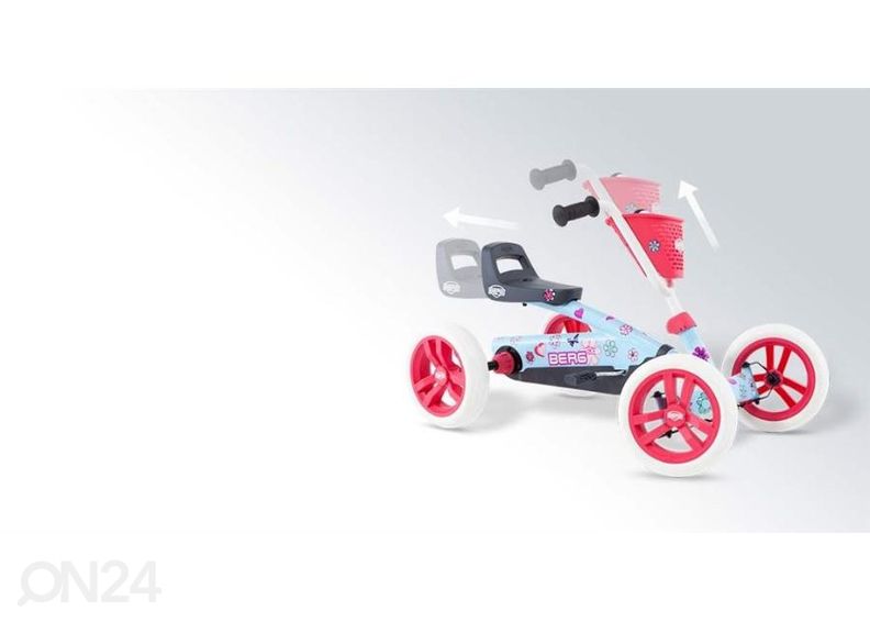 Детский велокарт Go-kart BERG Buzzy Bloom 2-in-1 увеличить