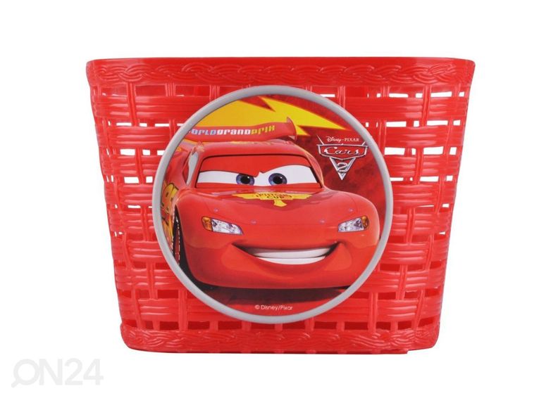 Детский велосипедный комплект с корзиной, питьевой бутылкой и звонком Cars увеличить