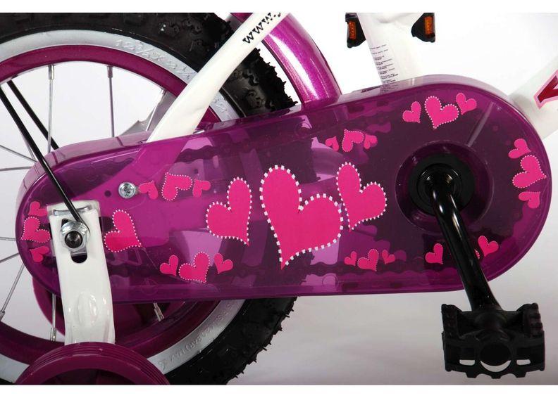 Детский велосипед для девочек Heart Cruiser 12 дюймов Yipeeh увеличить