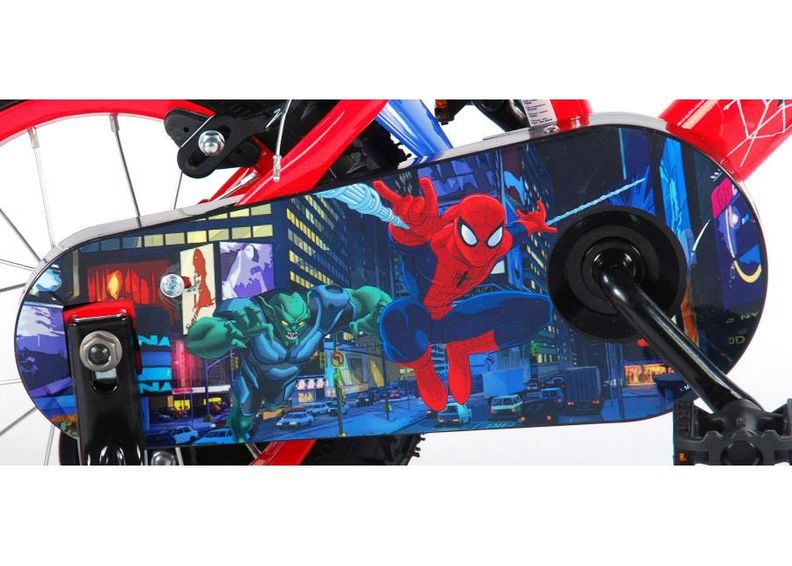 Детский велосипед 12 дюймов с ручным тормозом Spiderman увеличить