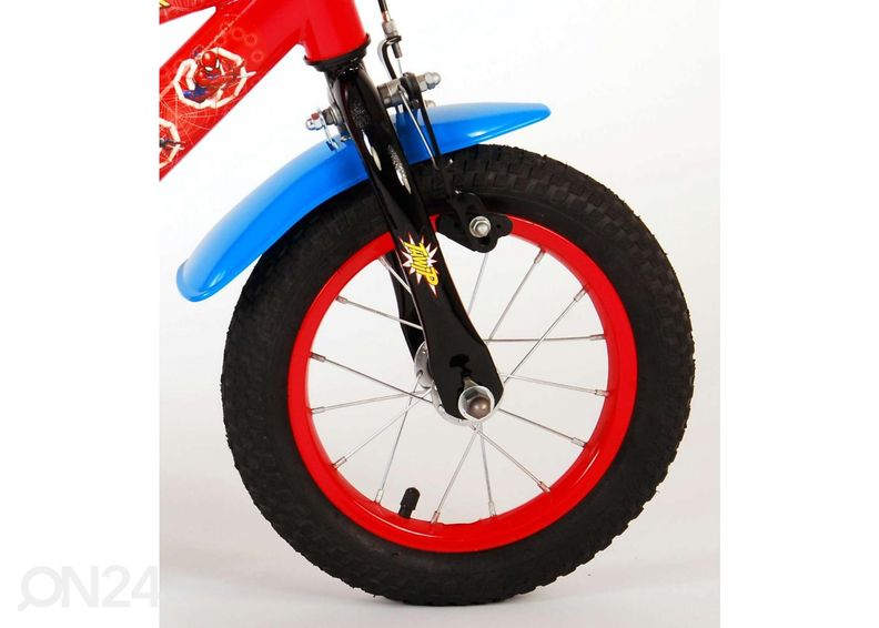 Детский велосипед 12 дюймов Человек-Паук сине-красный увеличить