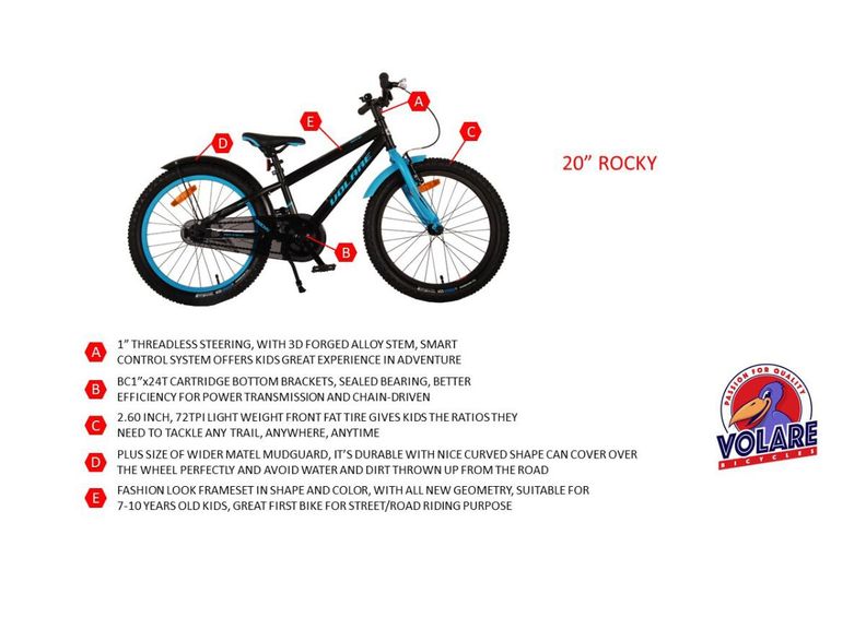 Детский велосипед 20 дюймов Volare увеличить