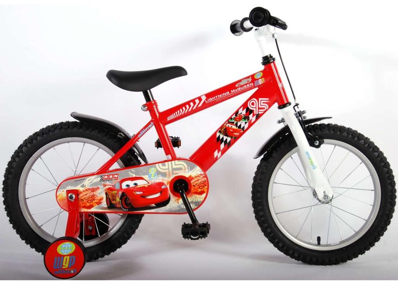 Детский велосипед Disney Cars 16 дюймов Volare увеличить