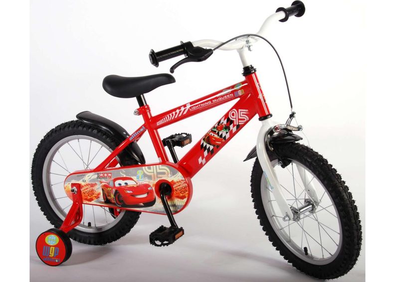 Детский велосипед Disney Cars 16 дюймов Volare увеличить