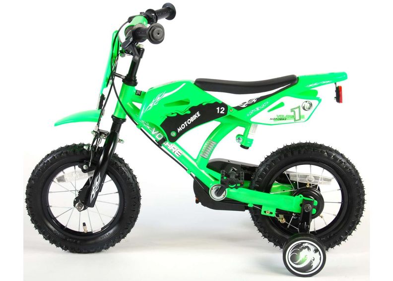 Детский велосипед Motobike Green 12 дюймов Volare увеличить