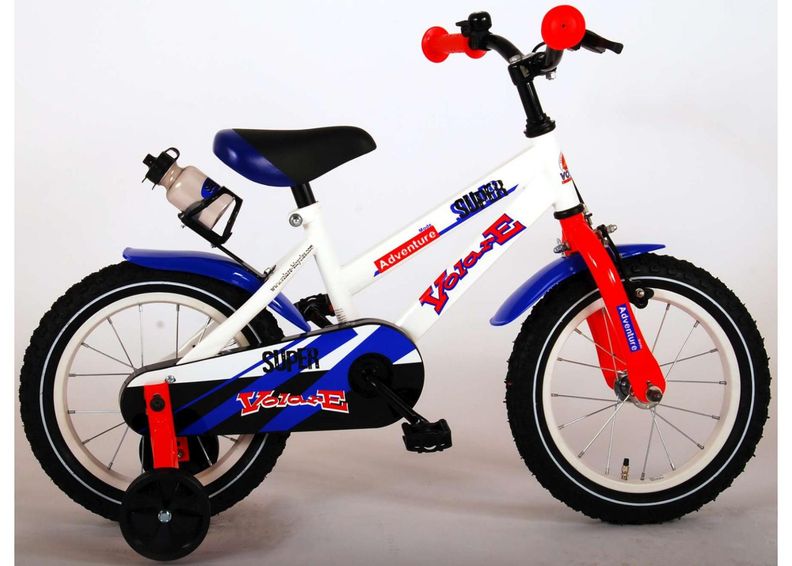 Детский велосипед Super White 14 дюймов Volare увеличить