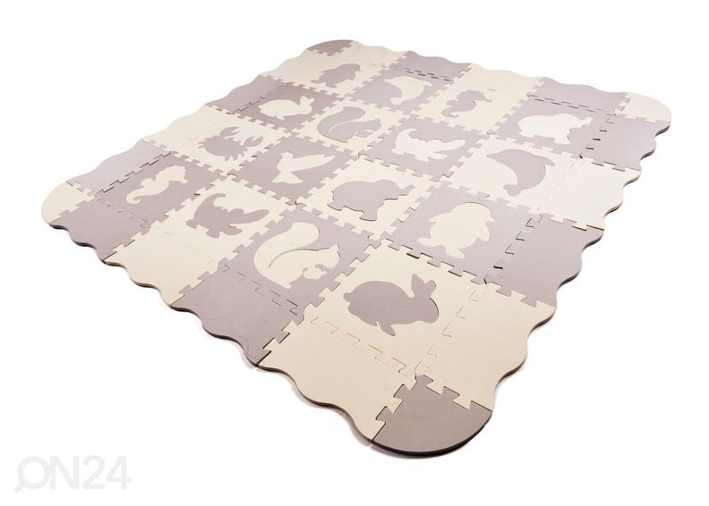 Детский коврик-пазл 36 шт 143x143 см увеличить