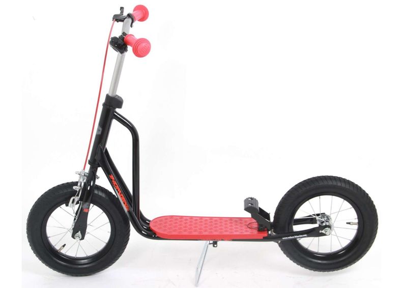 Детский самокат 12-дюймов черно-красный Volare увеличить