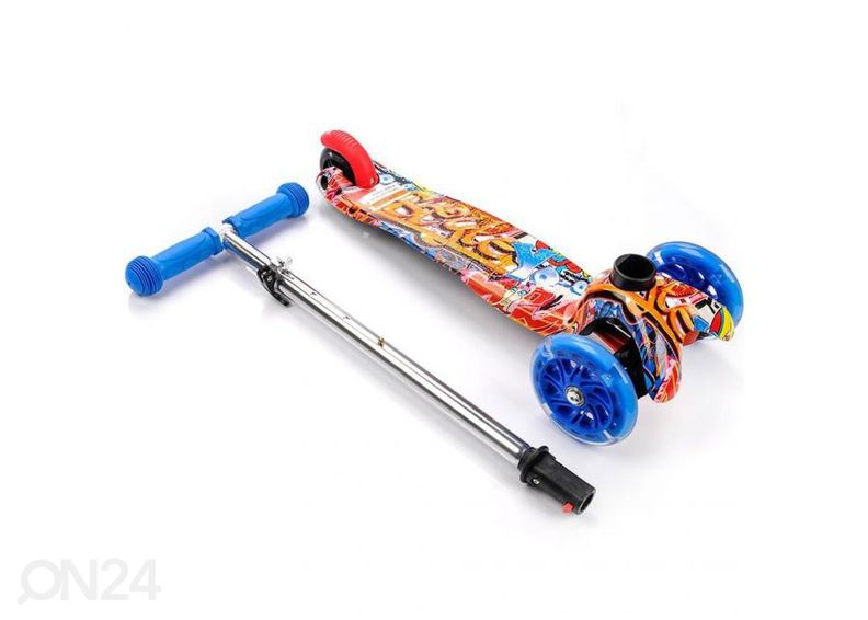 Детский самокат Led Meteor Tucan graffiti увеличить