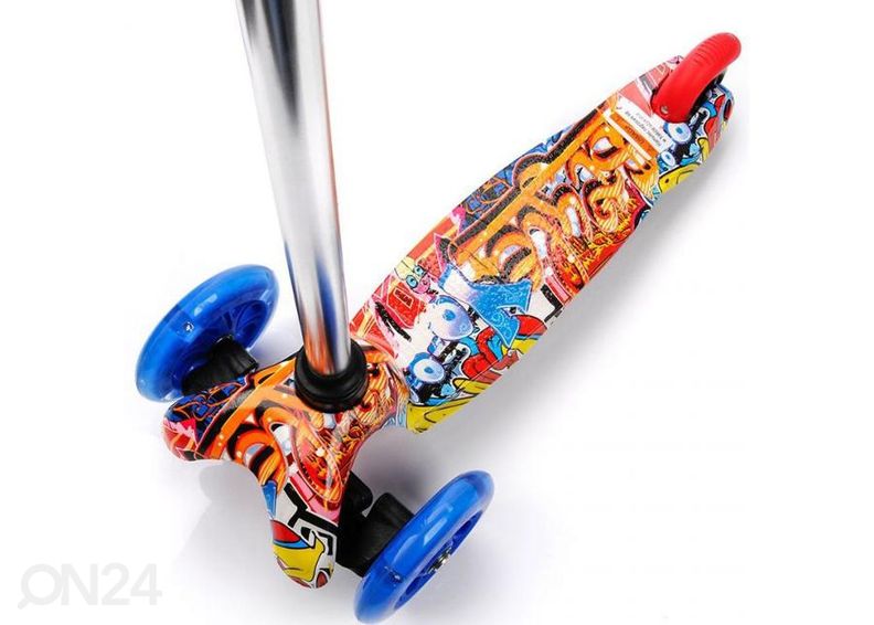 Детский самокат Led Meteor Tucan graffiti увеличить