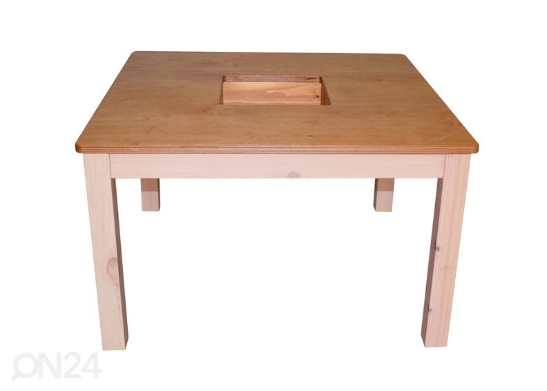 Детский стол для лего 85x85xh63 cm увеличить