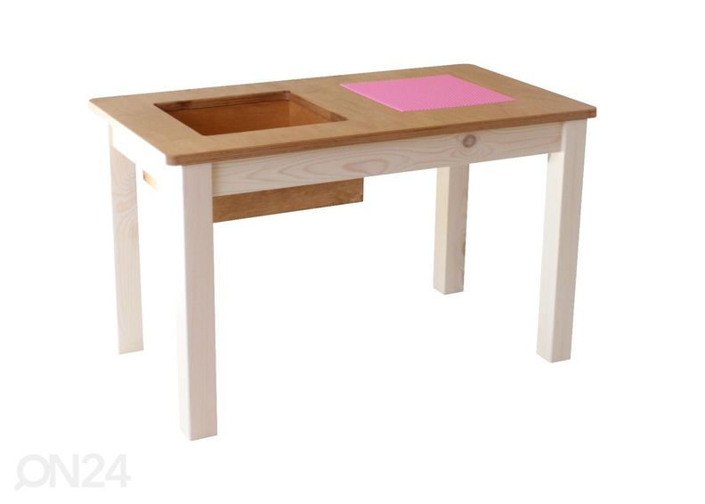 Детский стол для лего 86x47xh53 cm увеличить